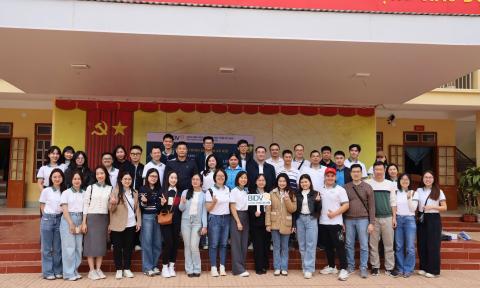 BIDV Thành Công – Hà Nội tiếp sức tri thức cho học sinh vùng cao Sơn La